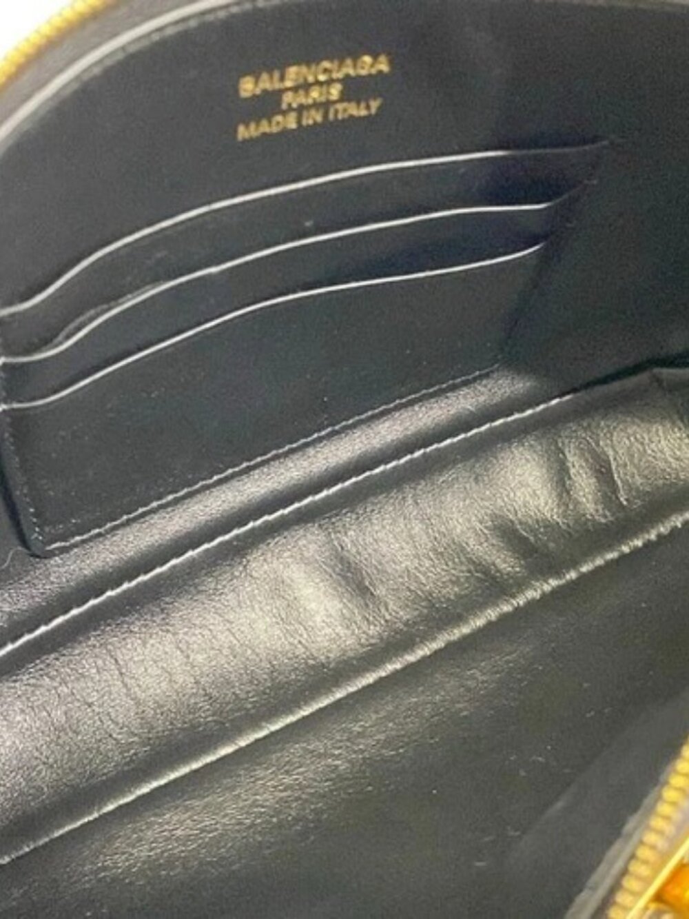 BALENCIAGA Rodeo 814111 Black Leather Shoulder Bag - Picture 7 of 15